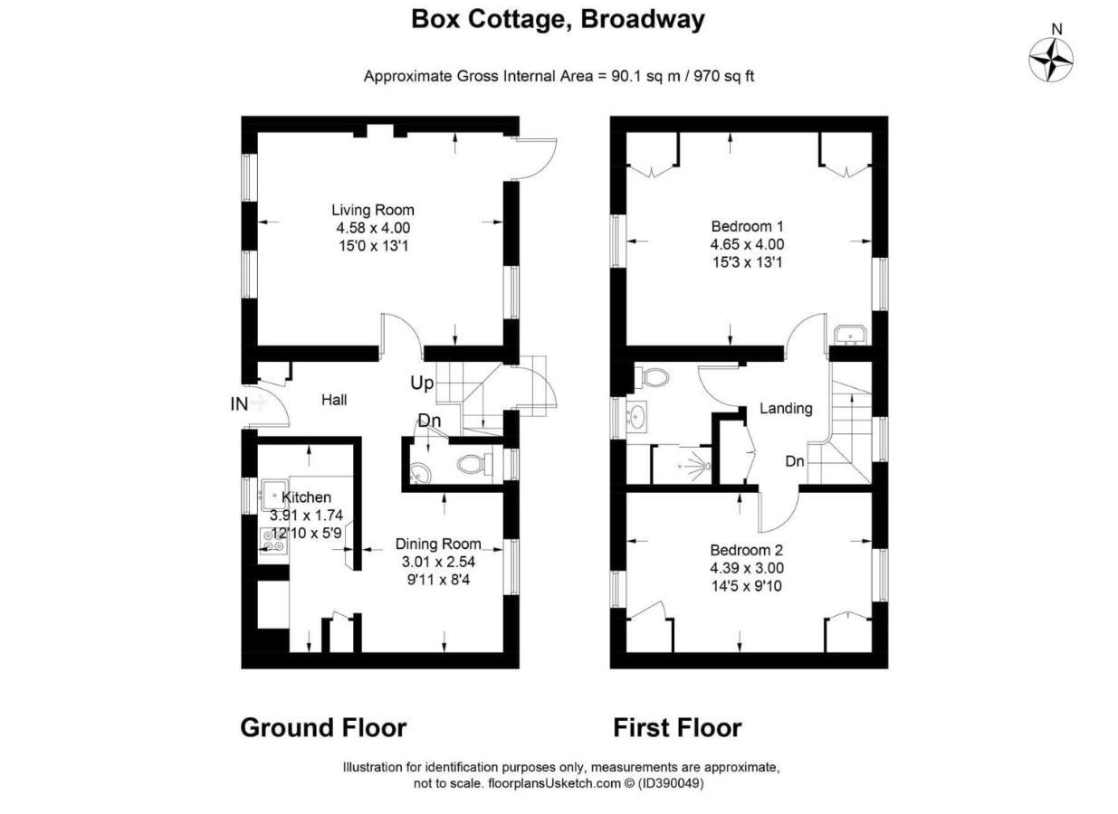 Box Cottage 布罗德韦 外观 照片